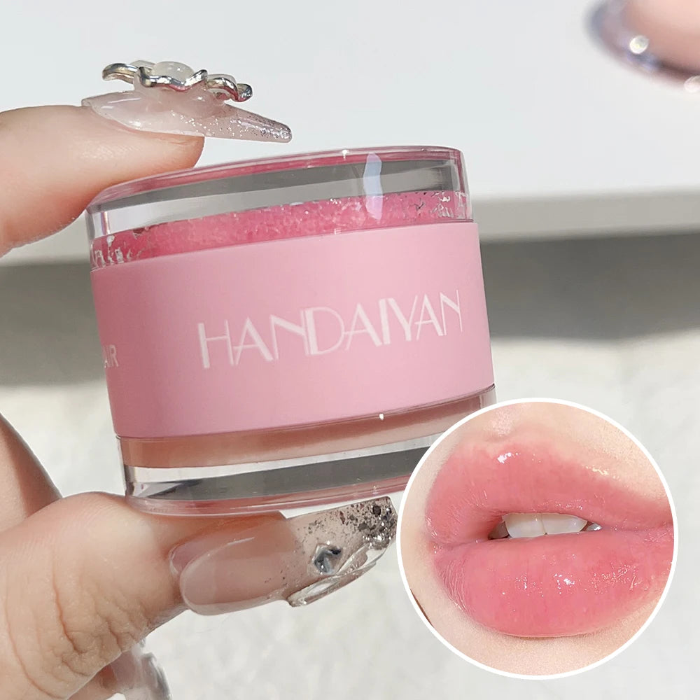 Lip Scrub for Dark Lips Pink Lips Balm Exfoliante Moisturizing Reduce Pigmentation Anti-Cracking Scrub Brighten Massage Cream