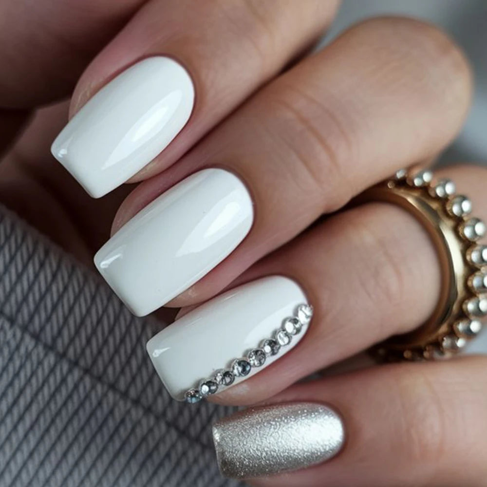 120Pcs/box Medium Length Almond False Nails Natural Nude Color Simple Premium Fake Nail Tips Acrylic Full Cover Press on Nails