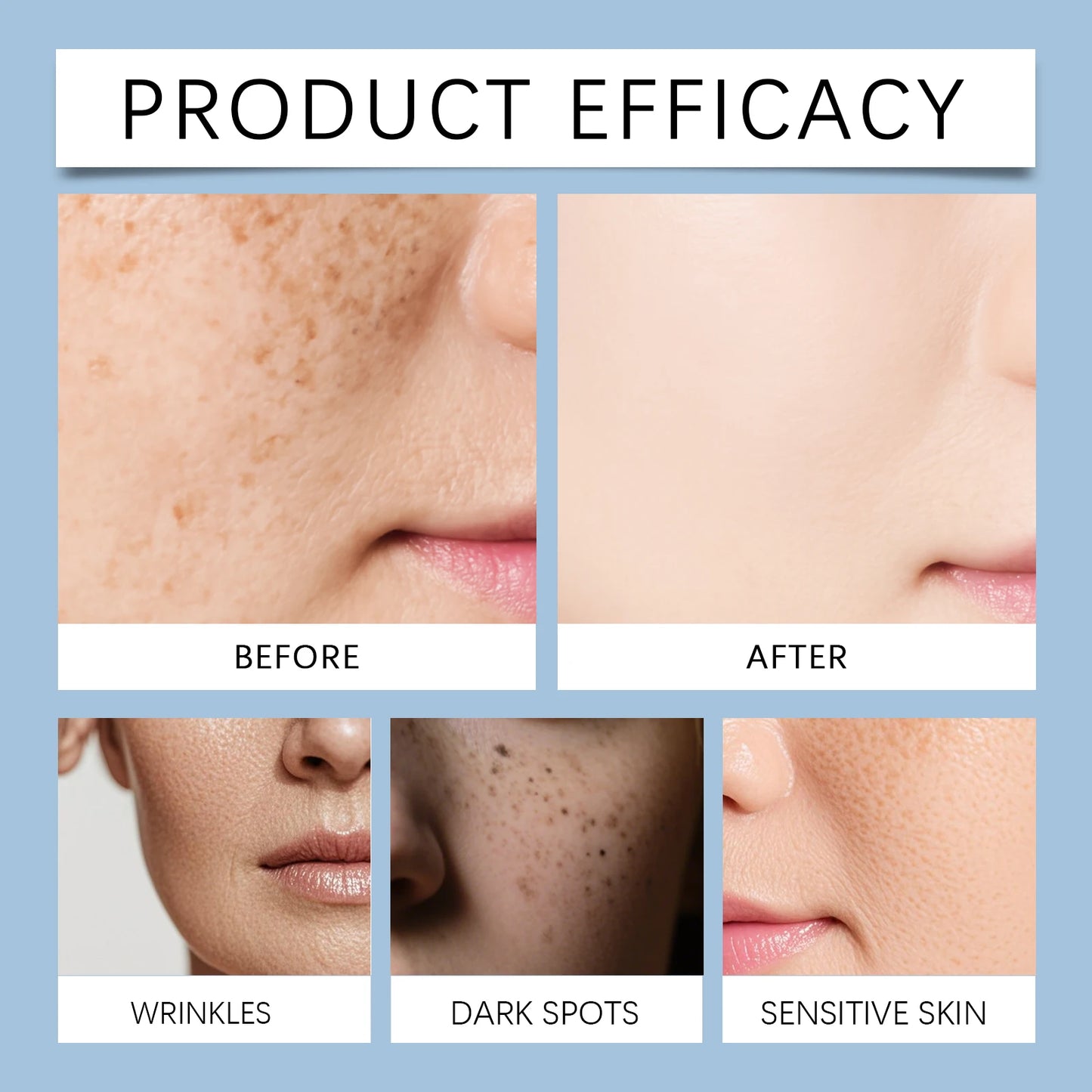 HOYGI Moisturizer Cream Hyaluronic Acid Serum Facial Cream Hydrating Brightening Anti Aging Effectively Solves Skin Dry Chapped