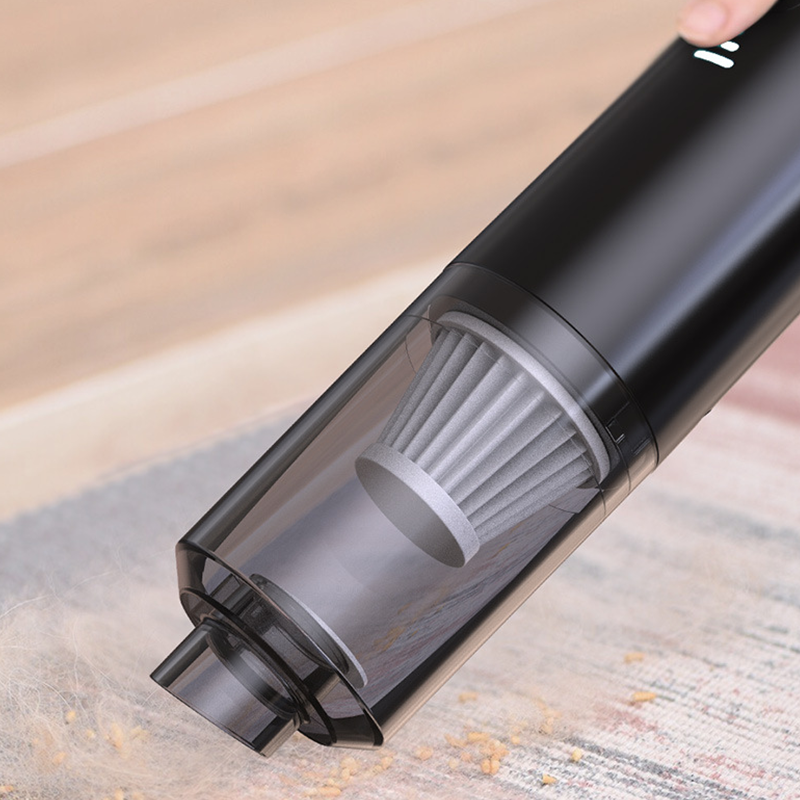 Portable Car Vacuum Cleaner Powerful Suction for On-the-Go Cleaning Dust Removal Mini Wireless Vacuum Cleaner Low Noise